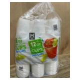 Pack of 300 Translucent Plastic Cups