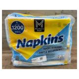 Pack of Napkins, 1200 Count