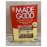 Made Good Organic Soft Baked Oat Bars Box