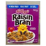 Kelloggï¿½s Raisin Bran Cereal, 76.5 oz