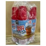 Heavy Duty Red Plastic Party Cups