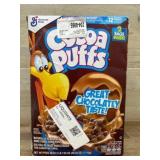 General Mills Cocoa Puffs Cereal Box