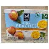 Diced Peaches in Fruit Juice, 24 Cups