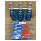 Crest Mouthwash and Kidsï¿½ Toothpaste Bundle