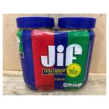 Jif Extra Crunchy Peanut Butter, Twin Pack