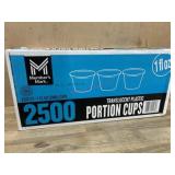 Samï¿½s Club Plastic Portion Cups, 2500 Ct