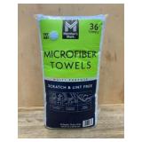 36 Microfiber Towels, Multi-Purpose