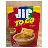 Jif To Go Creamy Peanut Butter