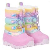 Toddler Girls Snow Boots, Size 9/10