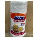 Hefty Supreme Dinner Compartment Plates