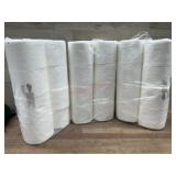 Pack of White Bathroom Tissue Rolls