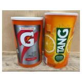 Gatorade Fruit Punch and Tang Orange Powder