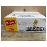 Frenchï¿½s Classic Yellow Mustard Packets, 500 Ct