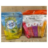Crystal Light and Gatorade Drink Packets