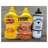 Frenchï¿½s Mustard and Kinderï¿½s BBQ Sauce Bundle