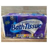 Purple Top Bath Tissue, 45 Rolls