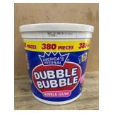 Dubble Bubble Gum Tub, 380 Pieces