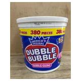 Dubble Bubble Gum Tub, 380 Pieces