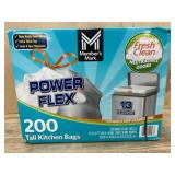 Power Flex Tall Kitchen Trash Bags