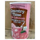 Country Time Pink Lemonade Drink Mix Canister