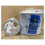 Ultra Dinner Paper Plates and Clear Plates