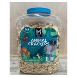 Plastic Container of Animal Crackers