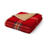 Plaid Fleece Cozy Throw Blanket