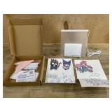 Illuminated Drawing Board Featuring Hello Kitty