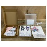 Illuminated Drawing Board with Hello Kitty