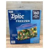 Ziploc Freezer Bags, 160 Half Gallon