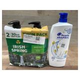 Irish Spring and Head & Shoulders Set