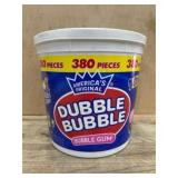 Dubble Bubble Gum Tub with 380 Pieces