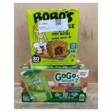 Boboï¿½s Oat Bites and GoGo Squeez Variety Pack