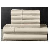 King Size Egyptian Cotton Stripe Sheet Set