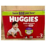 Huggies Little Movers Size 3 Diapers