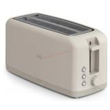 Bella 4-Slice Slim Toaster in Beige