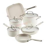 KitchenAid 10-Piece Ceramic Cookware Set