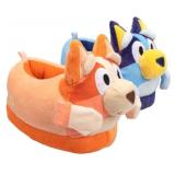 Bluey Plush Character Slippers, Size 5/6