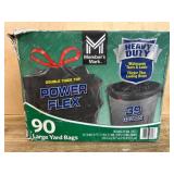 90 Heavy-Duty Large Yard Bags