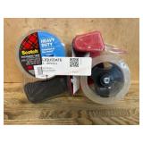 Heavy Duty Tape Dispenser With Packaging Tape