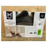 Womenï¿½s Suede and Sherpa Slippers