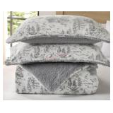 Samï¿½s Club 3-Pc Plush Comforter Set, Full/Queen