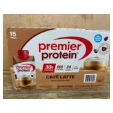 Premier Protein Cafe Latte 15-Pack Drinks