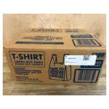 T-Shirt Carry-Out Bags ï¿½ Box of 1,000