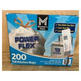 Tall Kitchen Trash Bags, 200-Count