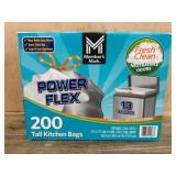 200 Tall Kitchen Bags with Drawstring