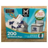 200-Count Tall Kitchen Trash Bags