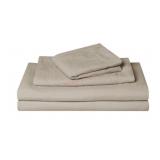 Crinkle Reversible Duvet Cover Set, King/Cal King