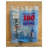 Lysol Disinfectant Spray Crisp Linen 3-Pack