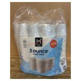 Pack of 600 Disposable Bath Cups